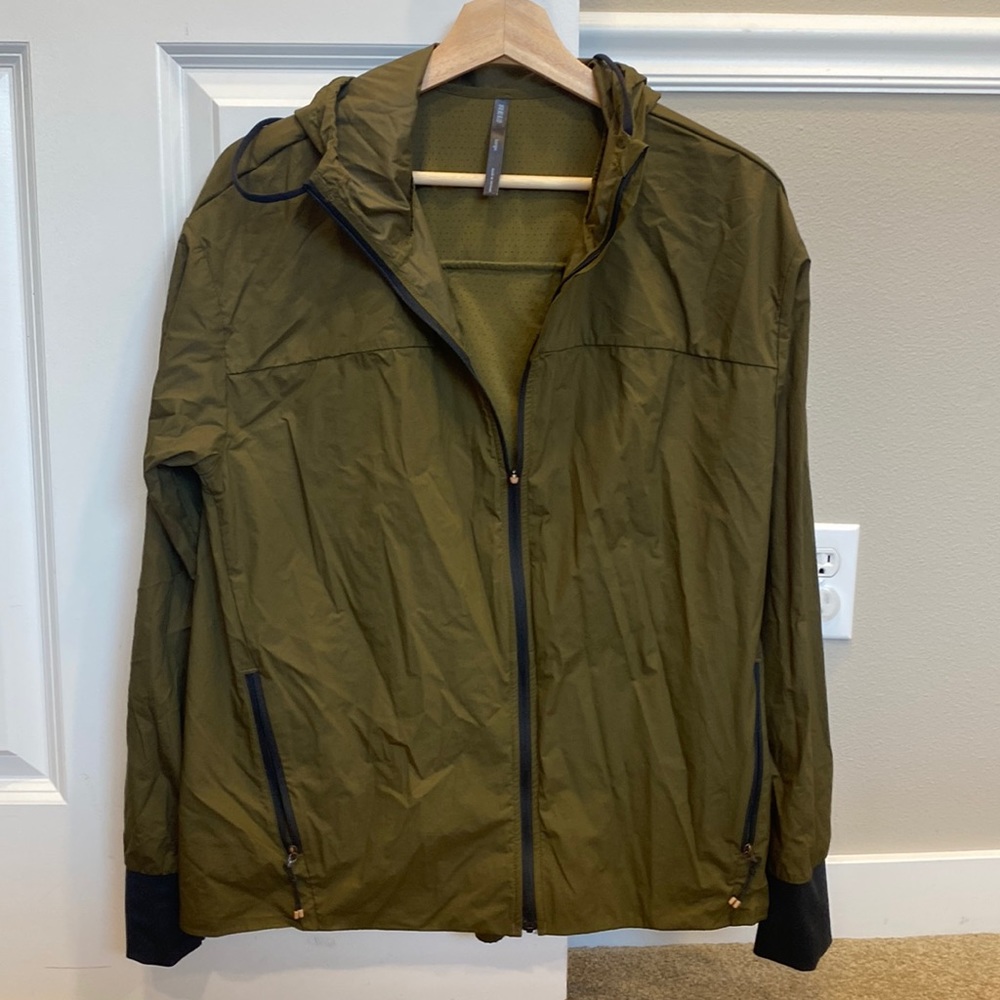 Large Hooded REI Windbreaker